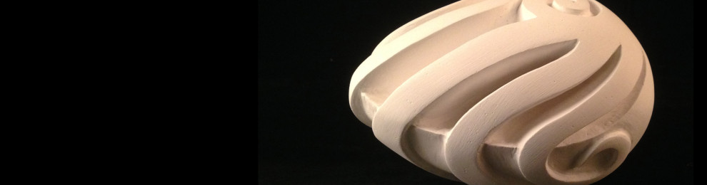 Plaster Carving Non Objective Form: Abstraction Morphing/Transformation Plaster Carving Non Objective Form: Abstraction Morphing/Transformation
